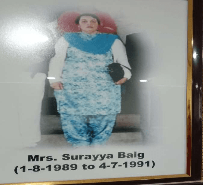 Mrs. Surayya Baig