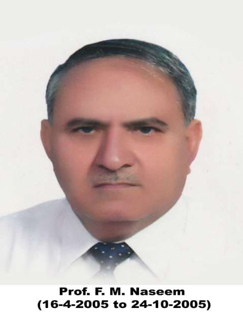 Prof. F. M. Naseem