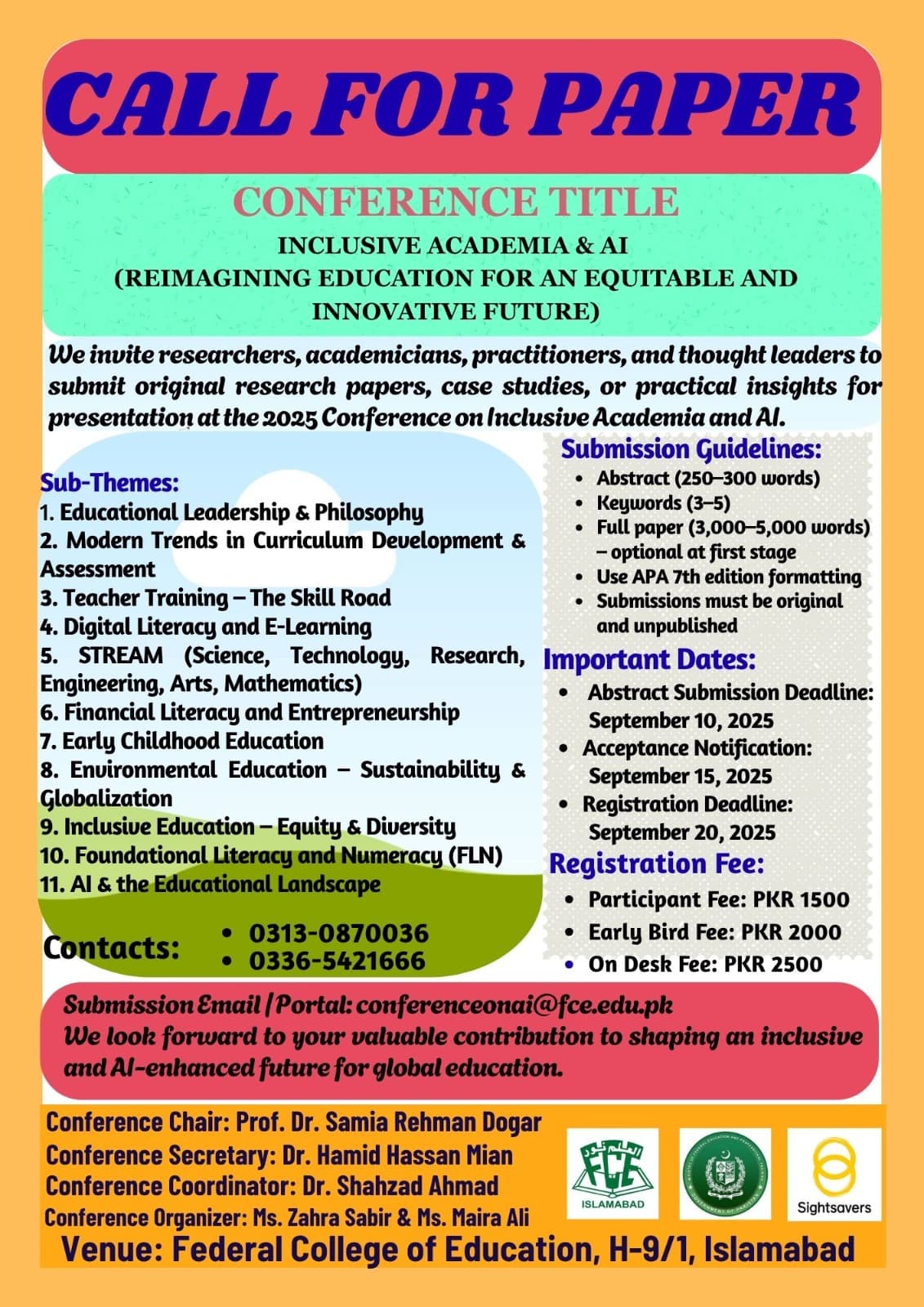 3rd International Conference 2025